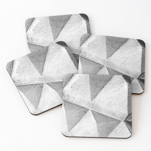 Item preview, Black and White triangle stone designed and sold by steeleart1.