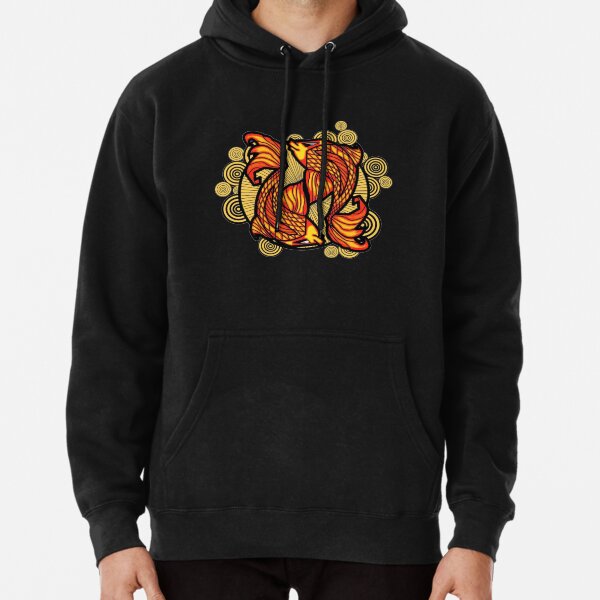 koi fish Pullover Hoodie