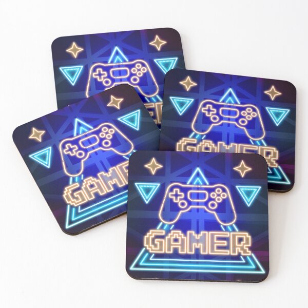 Item preview, Gamer Neon Art Typography  designed and sold by Vectorheroes.