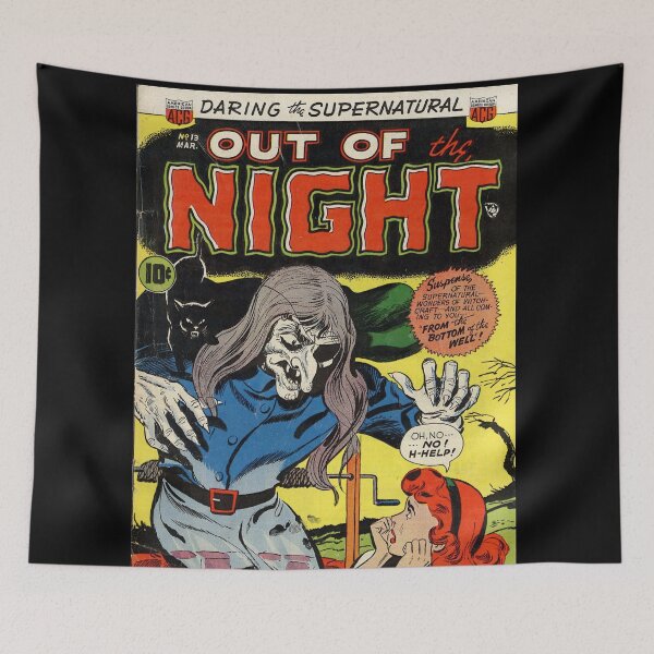 Item preview,  Vintage horror comic Out of the Night . designed and sold by beachcamper.