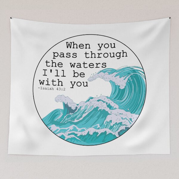 Item preview, Isaiah 43:2 | Faith  designed and sold by All-About-Jesus.