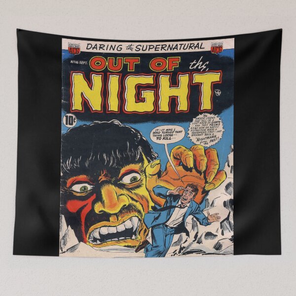Item preview, Vintage horror comic Out of the Night . designed and sold by beachcamper.