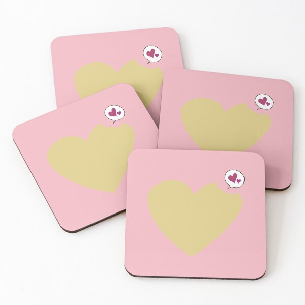Item preview, Golden Heart with cartoon dialog box designed and sold by HwanHi.