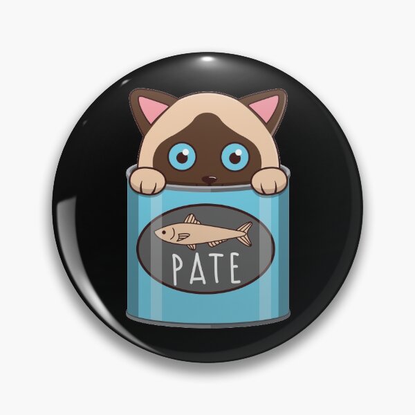 Item preview, Cute Siamese Cat Pate designed and sold by Luan Huynh.