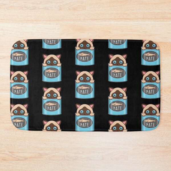 Item preview, Cute Siamese Cat Pate designed and sold by Luan Huynh.