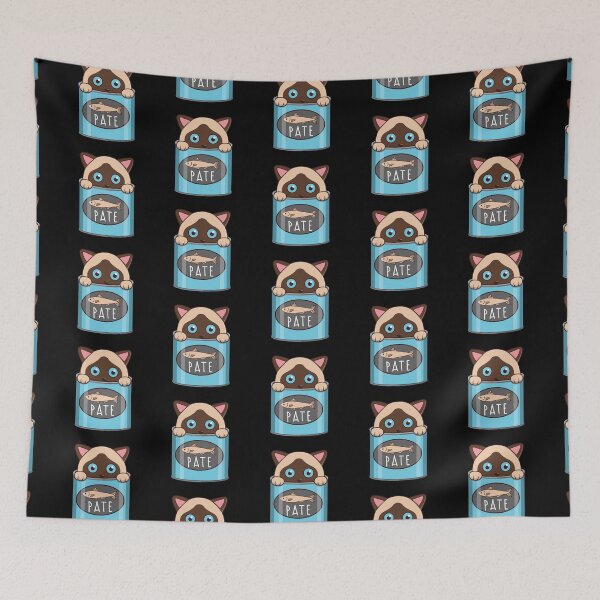 Item preview, Cute Siamese Cat Pate designed and sold by Luan Huynh.