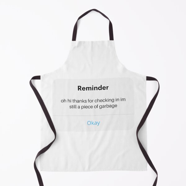 Item preview, Reminder: oh hi thanks for checking in vine designed and sold by brinikki.