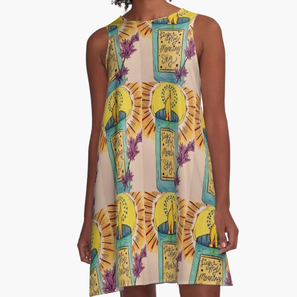 Burning Love A-Line Dress