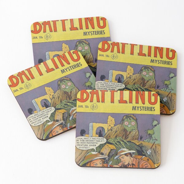 Item preview, Copy of Vintage horror comic Baffling Mysteries. designed and sold by beachcamper.