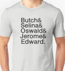 Gotham's Villains Real Name List Unisex T-Shirt