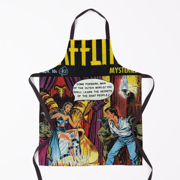 Item preview, Vintage horror comic Baffling Mysteries. designed and sold by beachcamper.