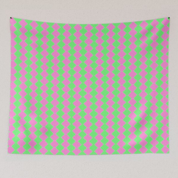Item preview, Infinite Tiles - Pink & Green designed and sold by Sauropsida.