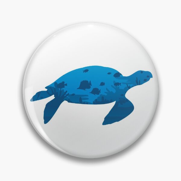 Artikelvorschau, Schildkröten-Silhouette entworfen und verkauft von AnnsGraphics.