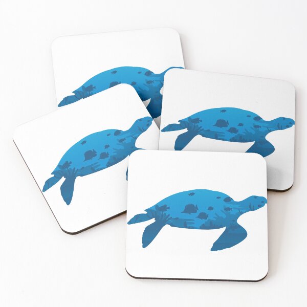 Artikelvorschau, Schildkröten-Silhouette entworfen und verkauft von AnnsGraphics.