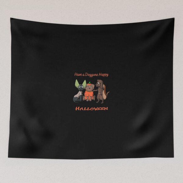Artikelvorschau, Hab ein Doggon Happy Halloween entworfen und verkauft von WeTrieditatHome.