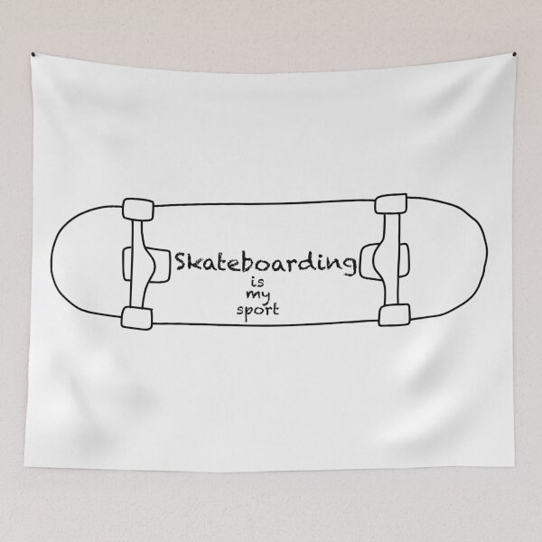 Item preview, Skateboarding is my sport designed and sold by Dinashop.