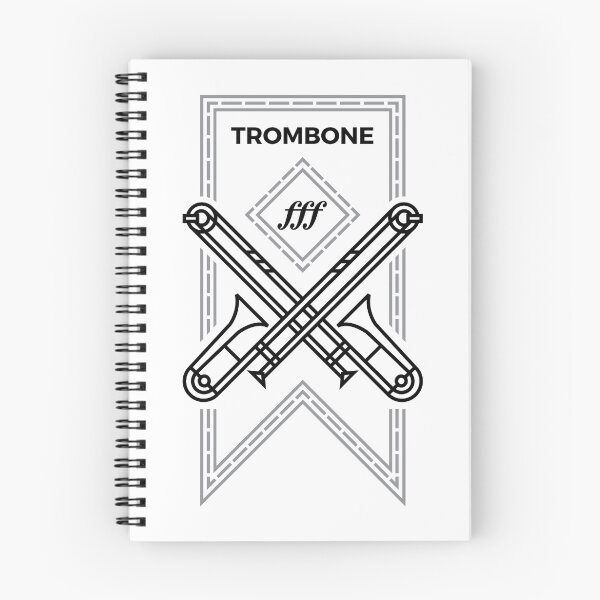 Item preview, Trombone - Black & Gray designed and sold by ShaneCornell.