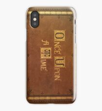Once Upon A Time - Fitted Book Cover iPhone Case/Skin