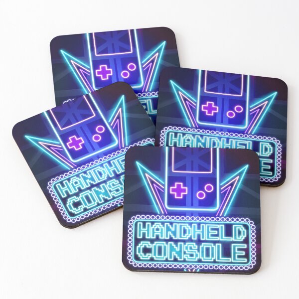 Item preview, Handheld Console Neon Art Typography  designed and sold by Vectorheroes.