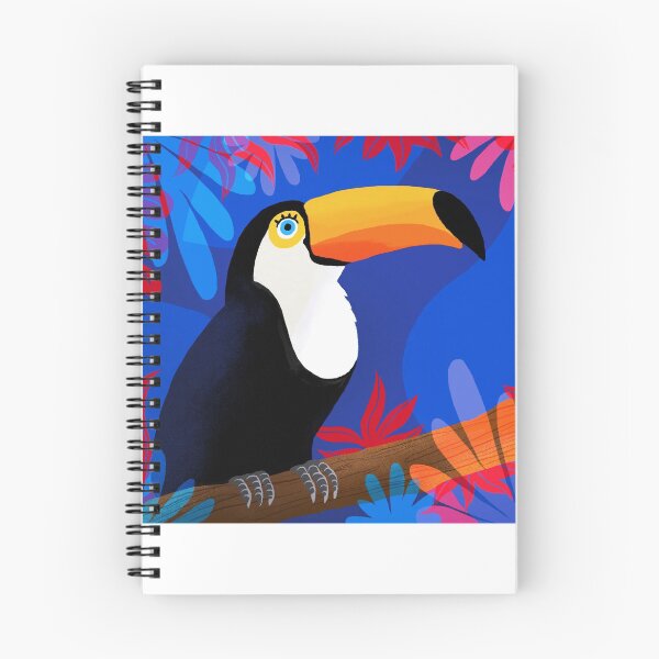 Item preview, Toucan Bird In The Colorful Jungle designed and sold by AidenChen.