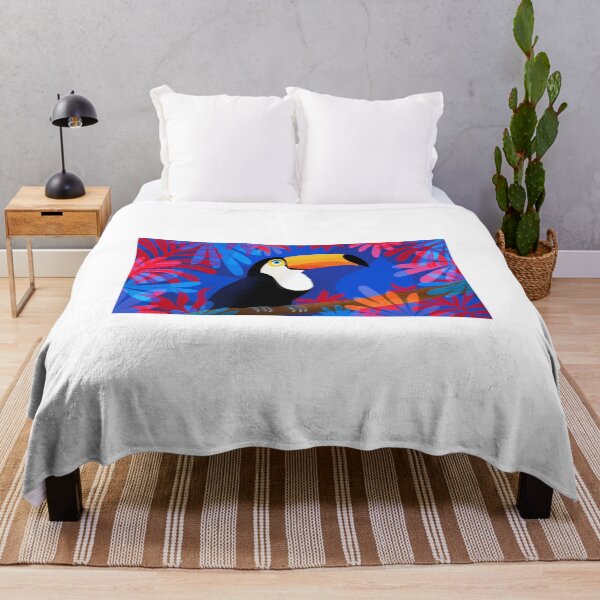 Item preview, Toucan Bird In The Colorful Jungle designed and sold by AidenChen.