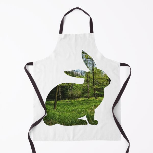 Item preview, Bunny Rabbit Hare & Forest Woods Silhouette - Rabbit Lover Tshirts, Stickers, Gifts designed and sold by VisionQuestArts.