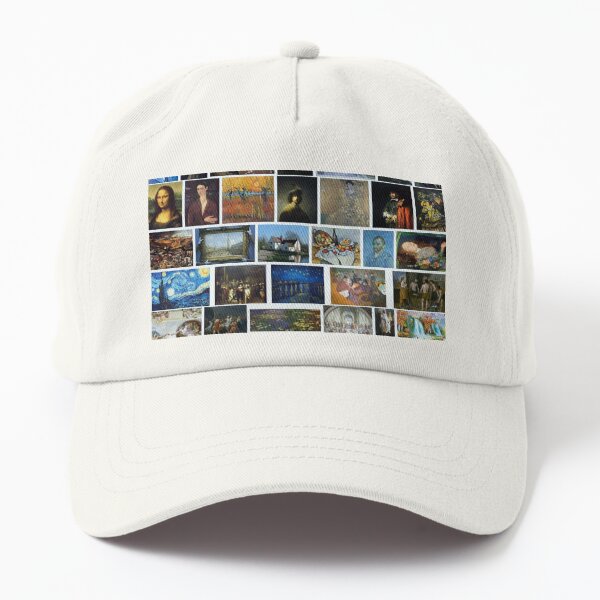 Most Famous Paintings #Most #Famous #Paintings #FamousPaintings VanGogh StarryNight VincentVanGogh Dad Hat