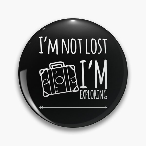 Item preview, I'm Not Lost I'm Exploring Suitcase designed and sold by HppyStrngHelthy.