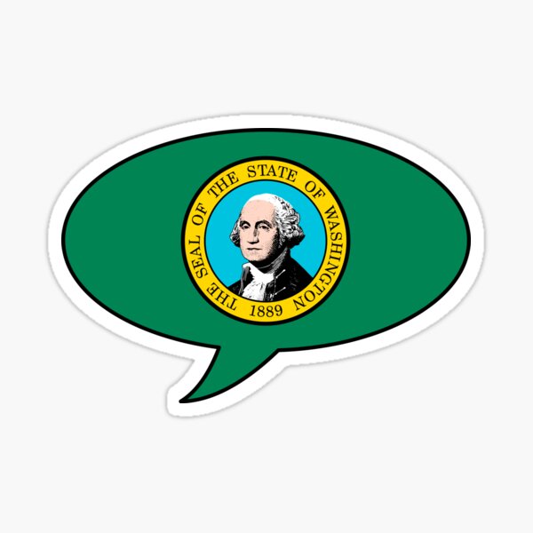 Item preview, Washington State Flag Graphic USA Styling designed and sold by Garaga.