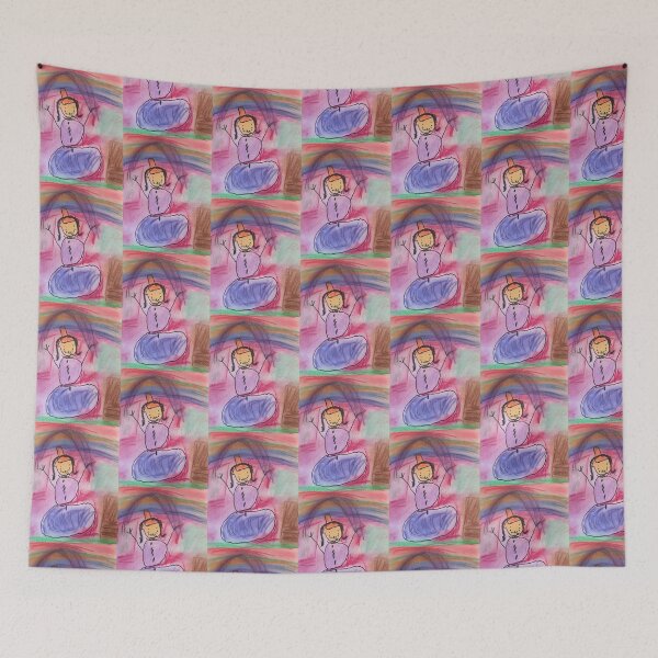 Item preview, Hailey's Rainbow Snowman designed and sold by ACracker69.
