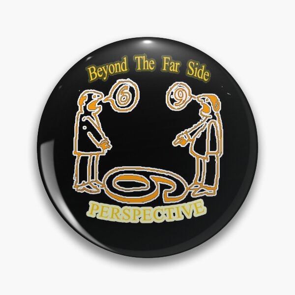 Item preview, Beyond The Far Side perspective funny comic design humour cartoon gift designed and sold by Inspirationarea.