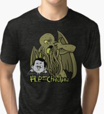 H.P. and Cthulhu Tri-blend T-Shirt