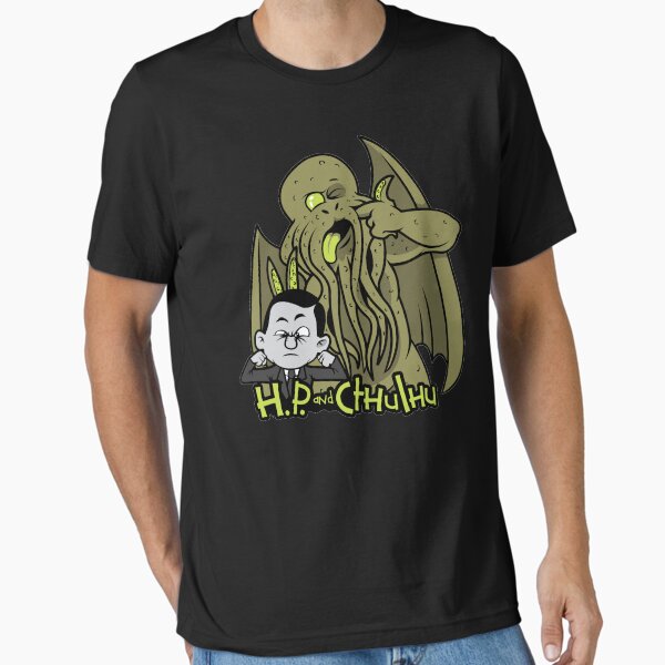 H.P. and Cthulhu Essential T-Shirt