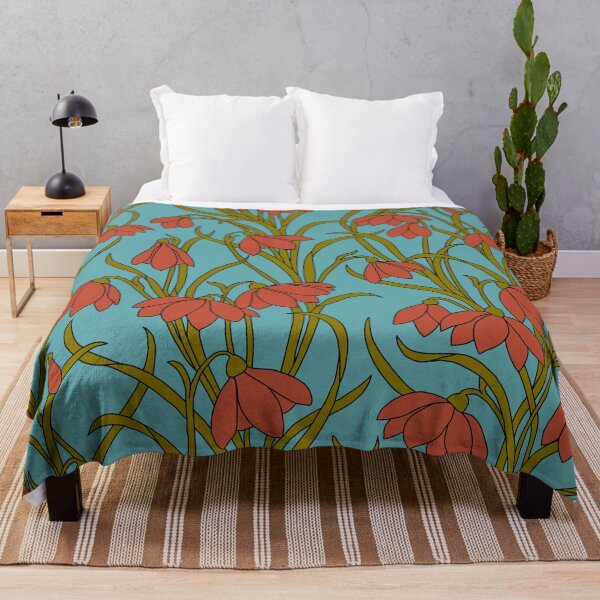 Item preview, Vintage Floral Wallpaper designed and sold by Andrea Barnett.