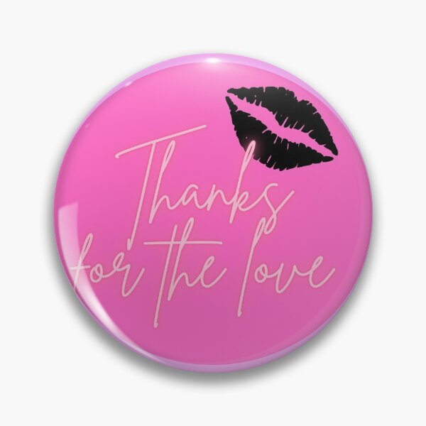 Item preview, Thanks for the love designed and sold by GeoTeasters.