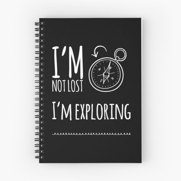 Item preview, I'm Not Lost I'm Exploring Compass designed and sold by HppyStrngHelthy.