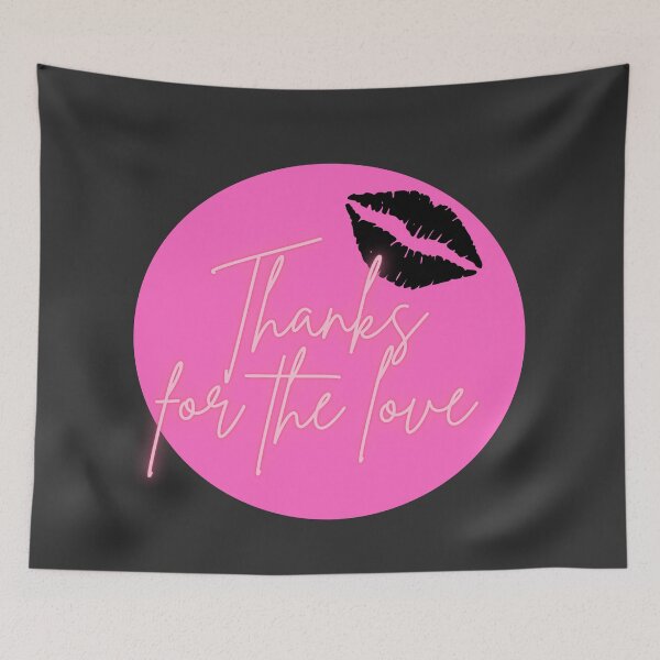 Item preview, Thanks for the love designed and sold by GeoTeasters.