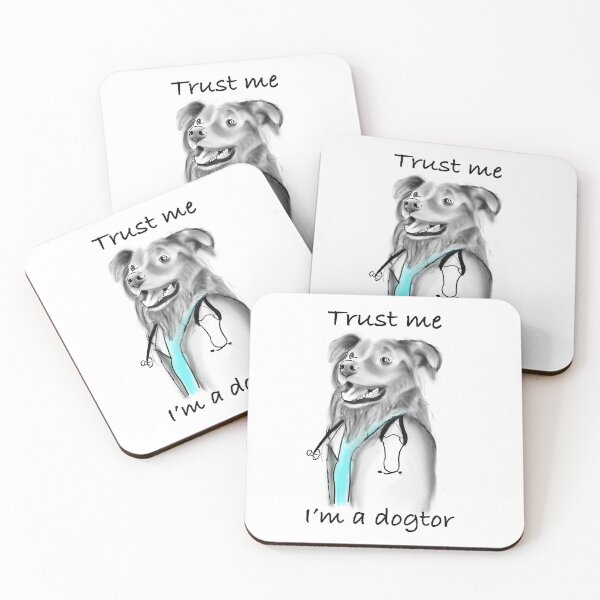 Item preview, Trust me I’m a dogtor designed and sold by MadTripStudio.
