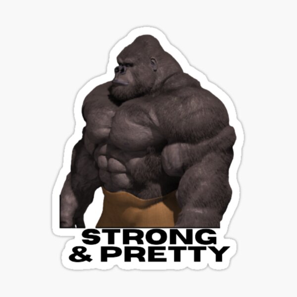 Gorilla Mode: Engage! Sticker for Sale by Jerseysrd