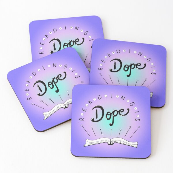 Item preview, Technicolor Pop Art Reading is Dope designed and sold by alyssastormes.