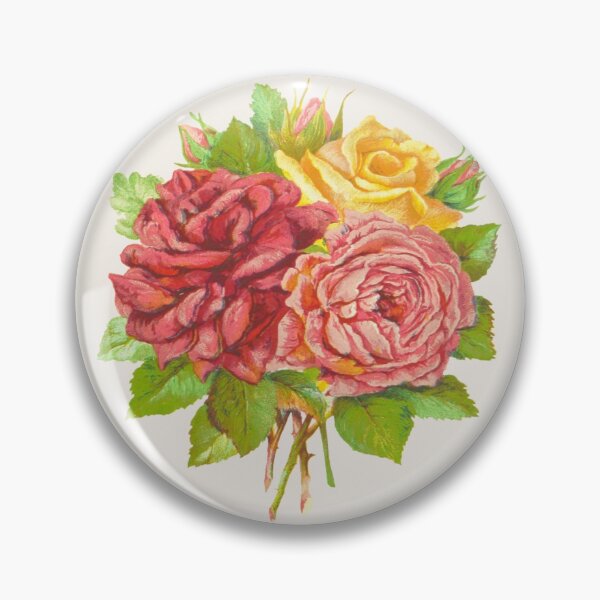 Item preview, VINTAGE COLLAGE FLOWERS  designed and sold by RetroPlaceee.