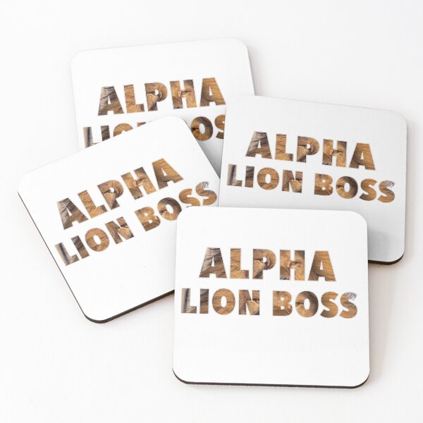 Item preview, Alpha lion boss designed and sold by Inkrebel.