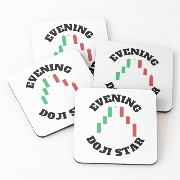 Item preview, The Evening Doji Star (Black) designed and sold by TraderShirts.