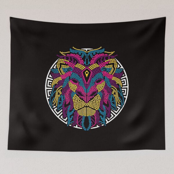 Item preview, Artesanias mexicanas lion designed and sold by shopCaoDS-20.