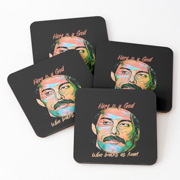 Item preview, Here is a God who walks as Man (mustache Man painted face)  designed and sold by ePeraleza.