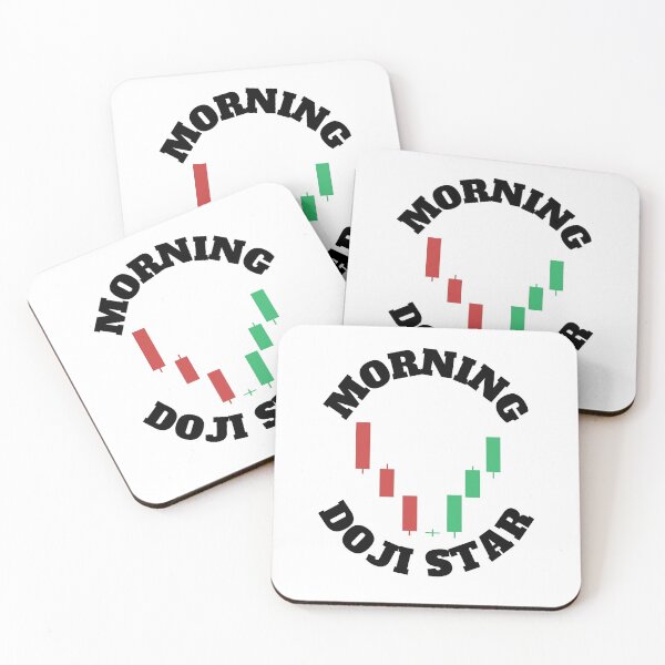 Item preview, The Morning Doji Star (Black) designed and sold by TraderShirts.