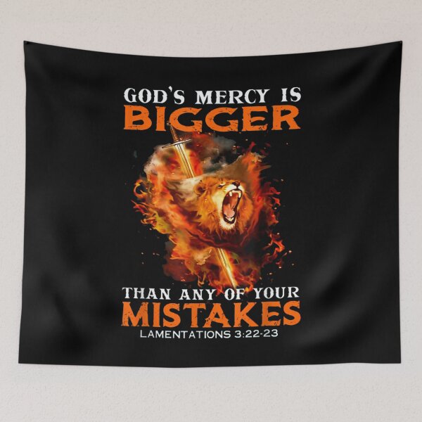 Item preview, God's Mercy Is Bigger Than Any Of Your Mistake  designed and sold by FidelmaShop.