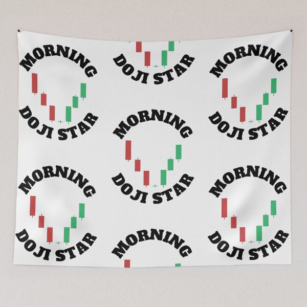Item preview, The Morning Doji Star (Black) designed and sold by TraderShirts.