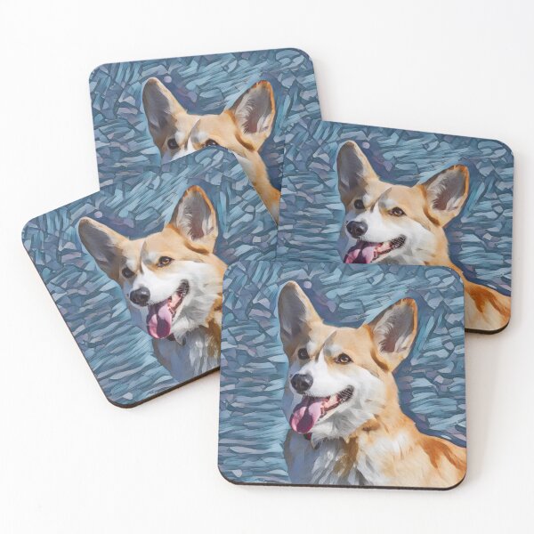 Item preview, Corgi Dog Textured Background designed and sold by Heathermarie321.