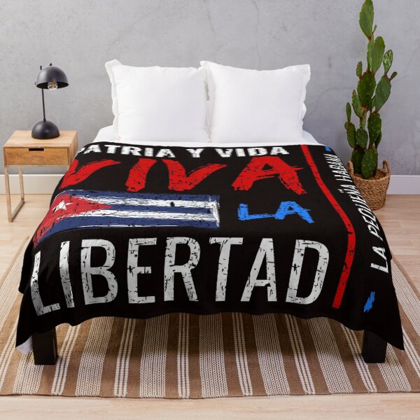Item preview, Patria y vida | Viva la libertad | La Pequeña Habana | Negro | de época designed and sold by NoirOwned.